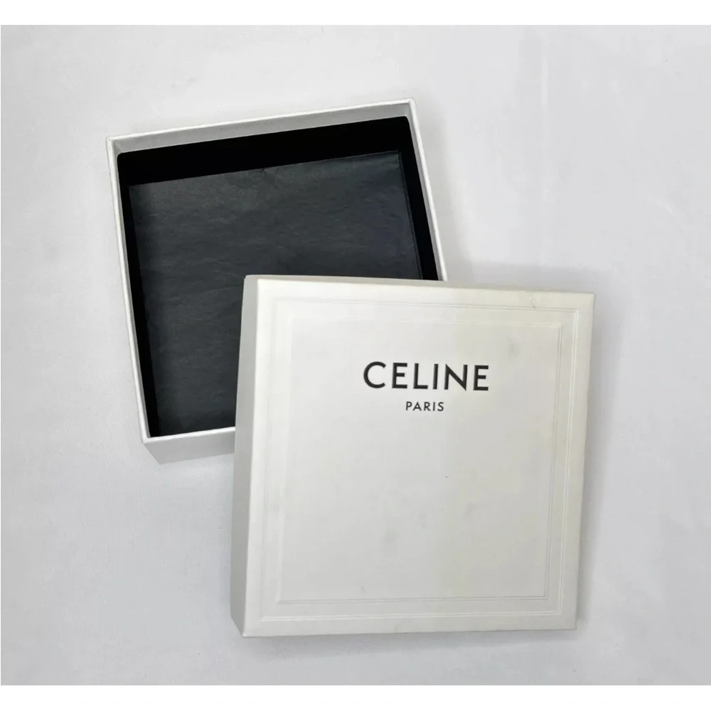 Celine Brown Buckle Belt Triomphe Coated Canvas Medium 80 W/ Dust Bag & Box - Picture 12 of 12